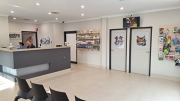 Reception Lakeside Vet Centre - Joondalup