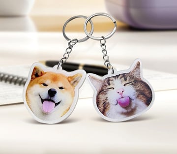 Custom Pet Keyrings 