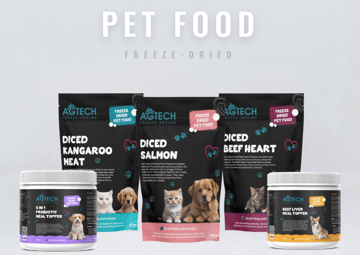 Agtech Premium Freeze-Dried Pet Food 