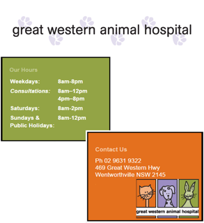 Great Western Animal Hospital - Vet, Cat Boarding, Puppy Pre-school - Sydney