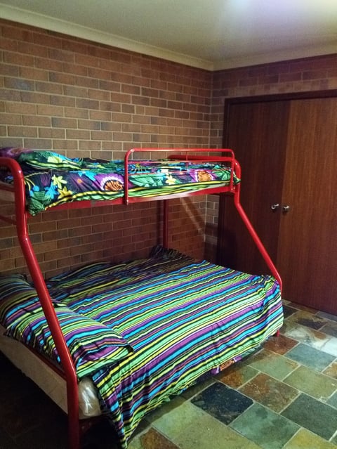 Bedroom 3 - Double bed with single bed above