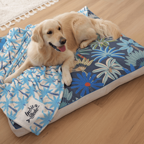 Prestige Palms Bed & Blanket