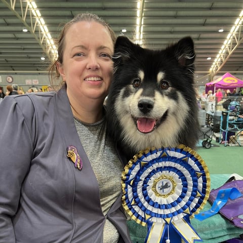 Anarchy and I after she was awarded Best Female an