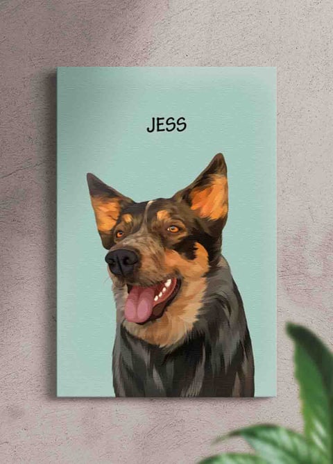 Minimalist Custom Pet Portrait - NextGenPaws