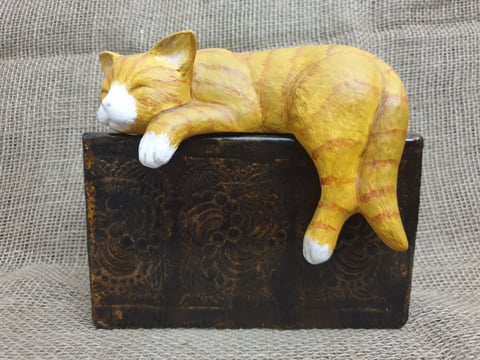 Sleeping Cat Urns