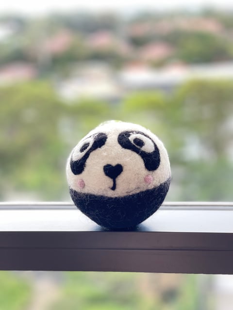 Eco Dog Ball - Rollie the Panda 