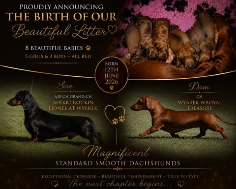 Puppy litter born now 