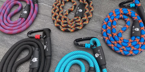 Wolf & I Co. Rope Dog Leashes