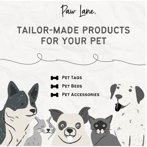 Pawlane - pet collars, tags,  harnesses and leads