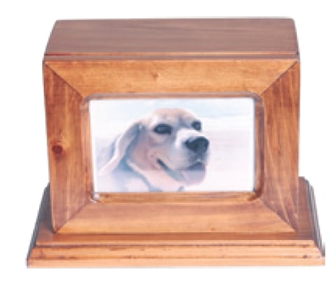 Solid Wooden Photo Box 6x4 Standing