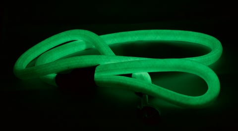 Rope lead 1.2m glow at night